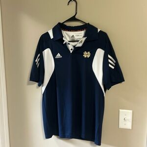 NWT Notre Dame Fighting Irish Polo
